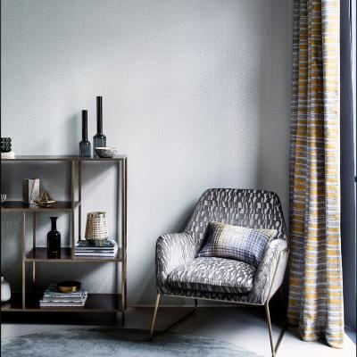 The Rug Seller Vault Geometric Wallpaper 112086 by Harlequin in Nickle Grey&nbsp;Roll