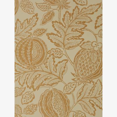 The Rug Seller Cantaloupe Wallpaper 216763 by Sanderson in Clay Brown&nbsp;Roll