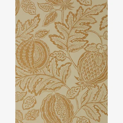 The Rug Seller Cantaloupe Wallpaper 216763 by Sanderson in Clay Brown&nbsp;Roll
