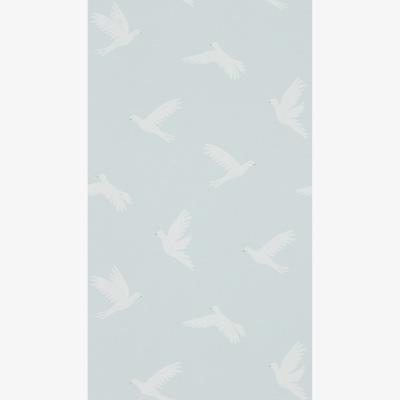 The Rug Seller Paper Doves Wallpaper 216379 by Sanderson in Mineral Blue&nbsp;Roll