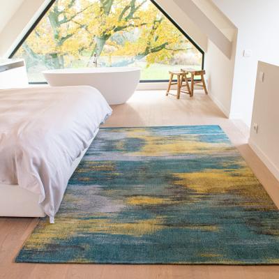 The Rug Seller Louis De Poortere Designer Monetti Rugs in 9119 Nymphea Blue