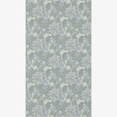 The Rug Seller Seaweed Wallpaper 214715 by Morris & Co in Silver Ecru Beige&nbsp;Roll