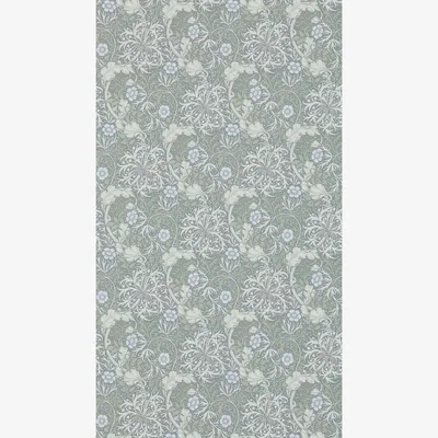 The Rug Seller Seaweed Wallpaper 214715 by Morris & Co in Silver Ecru Beige&nbsp;Roll