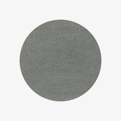 The Rug Seller Mehari 23001 4248 Plain Shaggy Rugs in Grey Multi&nbsp;120x120cm