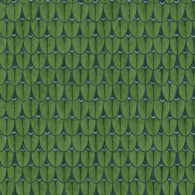 The Rug Seller Narina Wallpaper 10045 by Cole & Son in Leaf GreenRoll