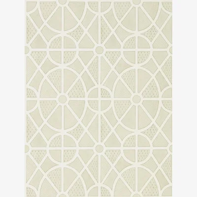 The Rug Seller Garden Plan Wallpaper 216318 by Sanderson in Chalk WhiteRoll