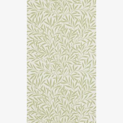 The Rug Seller Willow Leaf Wallpaper 210383 by Morris & Co in Olive Green&nbsp;Roll
