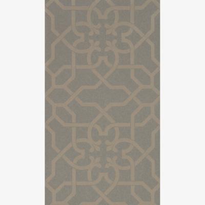 The Rug Seller Mawton Wallpaper 216419 by Sanderson in Charcoal Gilver Grey&nbsp;Roll