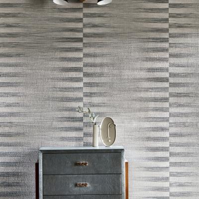 The Rug Seller Kensington Grasscloth Wallpaper 313007 by Zoffany in Gargoyle &nbsp;Roll
