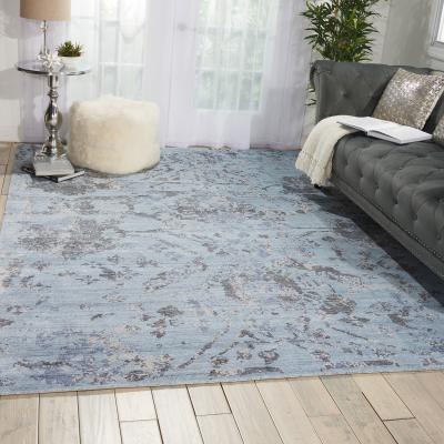 The Rug Seller Lucent rugs LCN01 in Sky Blue