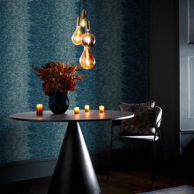 The Rug Seller Ombre Wallpaper W0153 01 by Clarke and Clarke in Denim Blue&nbsp;Roll