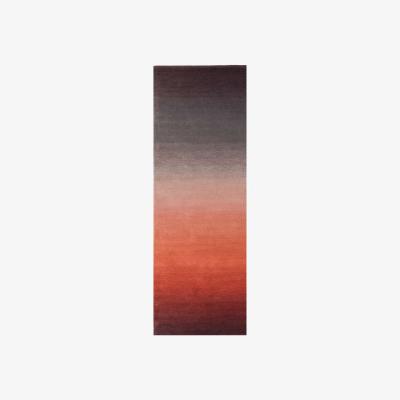 The Rug Seller Ombre Wool Runner Rugs in Rust Red&nbsp;70x240cm