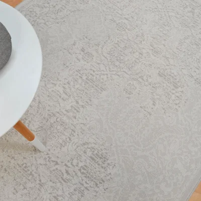 The Rug Seller Victoriana Traditional Distressed Rugs in Cream Beige&nbsp;120x170cm