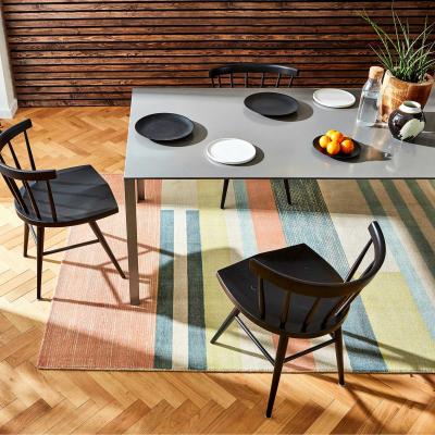 The Rug Seller Parwa Blocks Wool Rugs 026300 in Chalky Brights