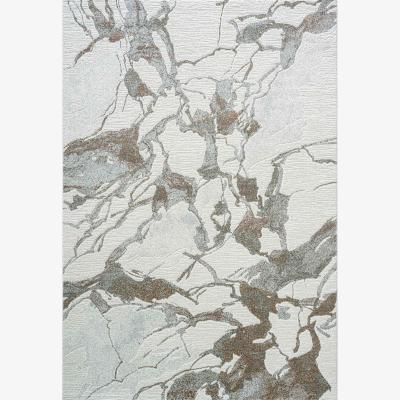 The Rug Seller Milano 46014 6111 Abstract Marble Rugs in Grey&nbsp;80x150cm