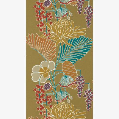 The Rug Seller Salon Wallpaper 112152 by Harlequin in Gold Russet Atlantic&nbsp;Roll