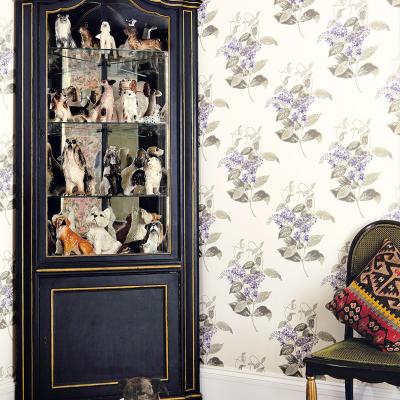 The Rug Seller Madras Violet Wallpaper 100 12057 by Cole & Son in Violet Grey&nbsp;Roll