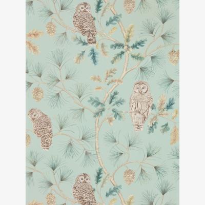 The Rug Seller Owlswick Wallpaper 216595 by Sanderson in Whitstable Blue&nbsp;Roll
