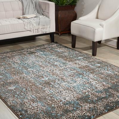 The Rug Seller Karma Rugs KRM04 in Blue