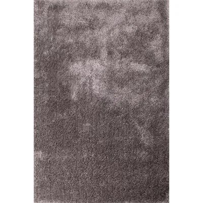 The Rug Seller Whisper Shaggy Rugs in Silver by Rugstyle&nbsp;80x150cm