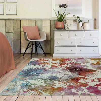 The Rug Seller Amelie Watercolour Abstract Rugs in AM05 Multi