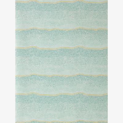 The Rug Seller Ripley wallpaper 216585 by Sanderson in Aqua LichenRoll