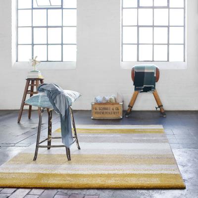 The Rug Seller Dreaming Rugs 3247 075 by Esprit in Mustard and Taupe