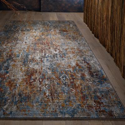 The Rug Seller Mojave 4440S Abstract Distressed Rugs in Multi200x285cm