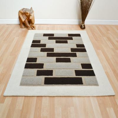 The Rug Seller Step Rugs in Beige