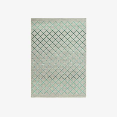 The Rug Seller Grandeur Teal Tile Rugs