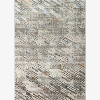 The Rug Seller Dalia DAL09 Abstract Rugs in Silver Multicolour&nbsp;160x220cm