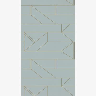 The Rug Seller Barbican Geometric Wallpaper 112016 by Scion in Fossil grey&nbsp;Roll