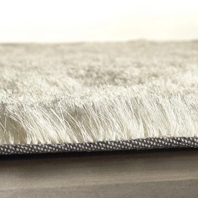 The Rug Seller Shimmer Shaggy Lustrous Rugs in Champagne&nbsp;160x230cm