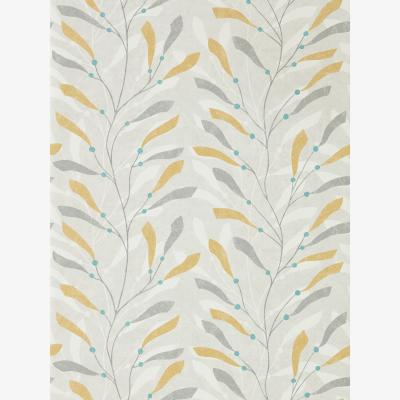 The Rug Seller Sea Kelp Wallpaper 216568 by Sanderson in Ochre SlateRoll