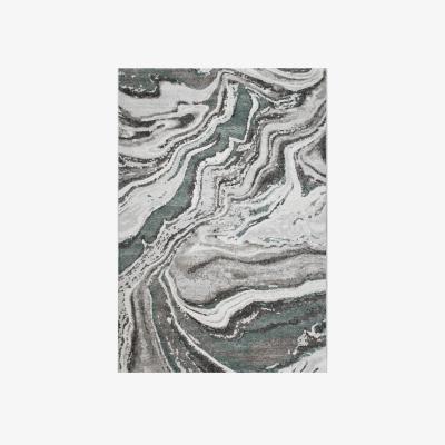 The Rug Seller Liberty Modern Abstract Rugs 34040 6141 in Green