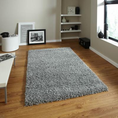 The Rug Seller Vista Shaggy Rugs 2236 Grey