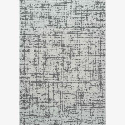 The Rug Seller Geo Modern Abstract Textured 410003 2131 Rugs in Taupe Grey