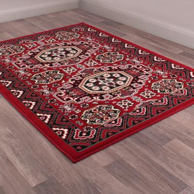 The Rug Seller Kayo Rugs in Red by Rugstyle&nbsp;60x110cm