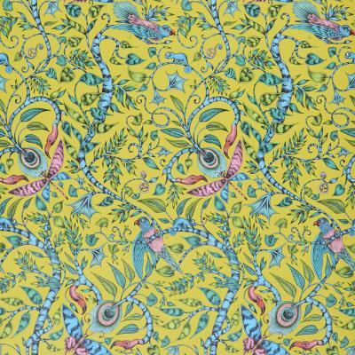 The Rug Seller Rousseau Wallpaper W0104 04 by Emma J Shipley in Lime Green&nbsp;Roll