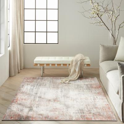 The Rug Seller Calvin Klein Infinity Rugs CK022 IFN01 in Rust Multi274x366cm