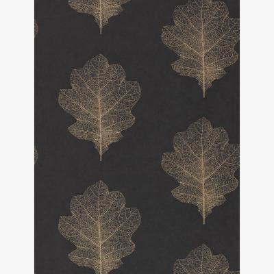 The Rug Seller Oak Filigree Wallpaper 215700 by Sanderson in Bronze Charcoal&nbsp;Roll