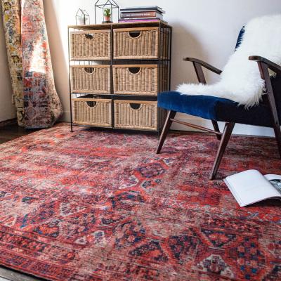 The Rug Seller Louis De Poortere Traditional Antiquarian Antique Hadschlu Designer Rugs 8719 in Red&nbsp;230x330cm