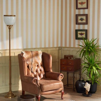 The Rug Seller Nevis Wallpaper W0085 03 by Clarke and Clarke in Gold Yellow&nbsp;Roll