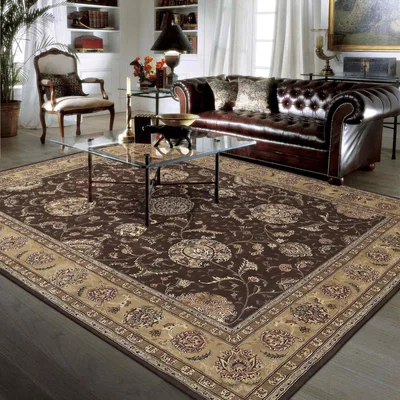 The Rug Seller Nourison 2000 Rugs 2206 BRN in Brown