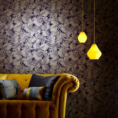 The Rug Seller Espinillo Wallpaper 111393 by Harlequin in Indigo Copper&nbsp;Roll