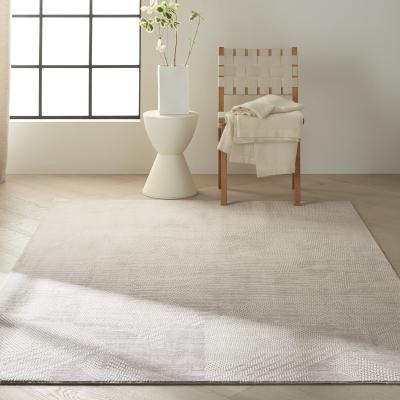 The Rug Seller Calvin Klein Orlando Rugs CK852 in Grey Beige119x180cm