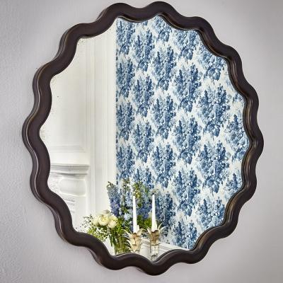 The Rug Seller Keste Round Mirror by William Yeoward in Faux Bronze&nbsp;90x90cm