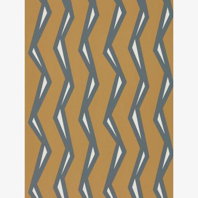 The Rug Seller Rayo Zigzag Wallpaper 111816 by Scion in Paprika Charcoal Grey&nbsp;Roll