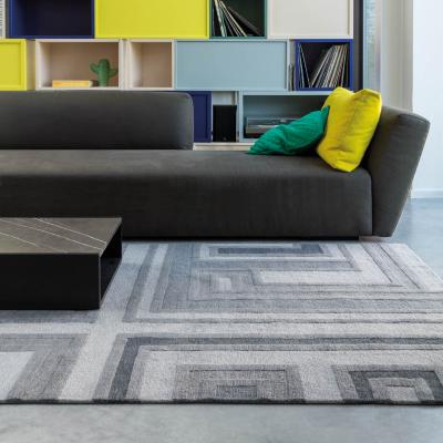The Rug Seller Colors Love Rugs 184 001 900 in Grey by Ligne Pure
