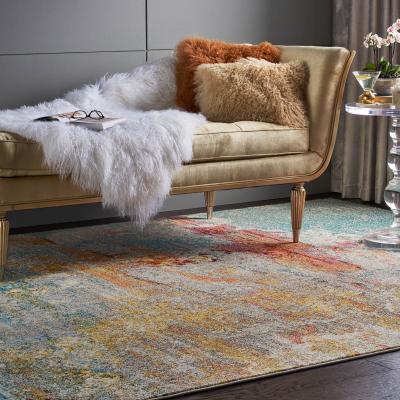 The Rug Seller Celestial Modern Abstract CES02 in Seaglass by Nourison&nbsp;66x114cm